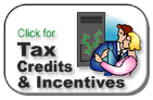 Recieve tax credits on your next AC service from Top Notch Plumbing in Galena, IL